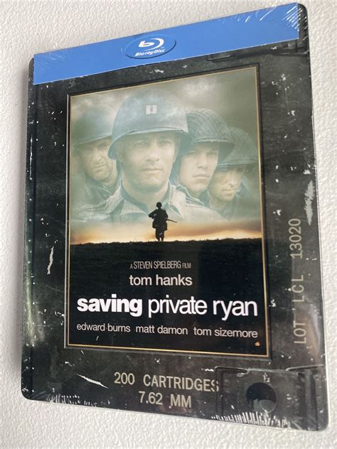 saving private ryan bluray metal box|saving private ryan steelbook.